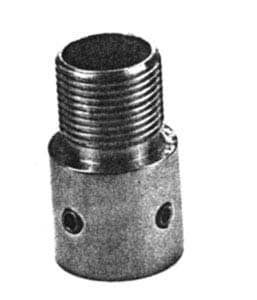 Adapter Rustfritt For Rørmontering 25mm